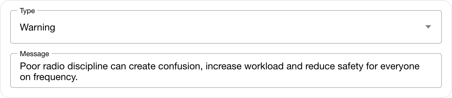 Callout editor