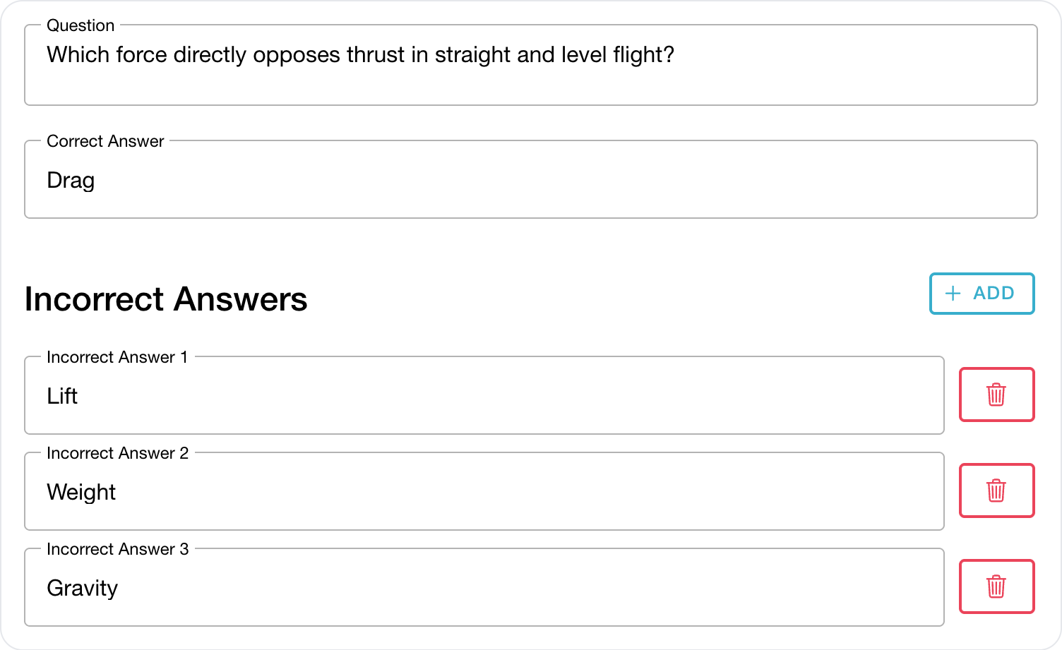 Question editor