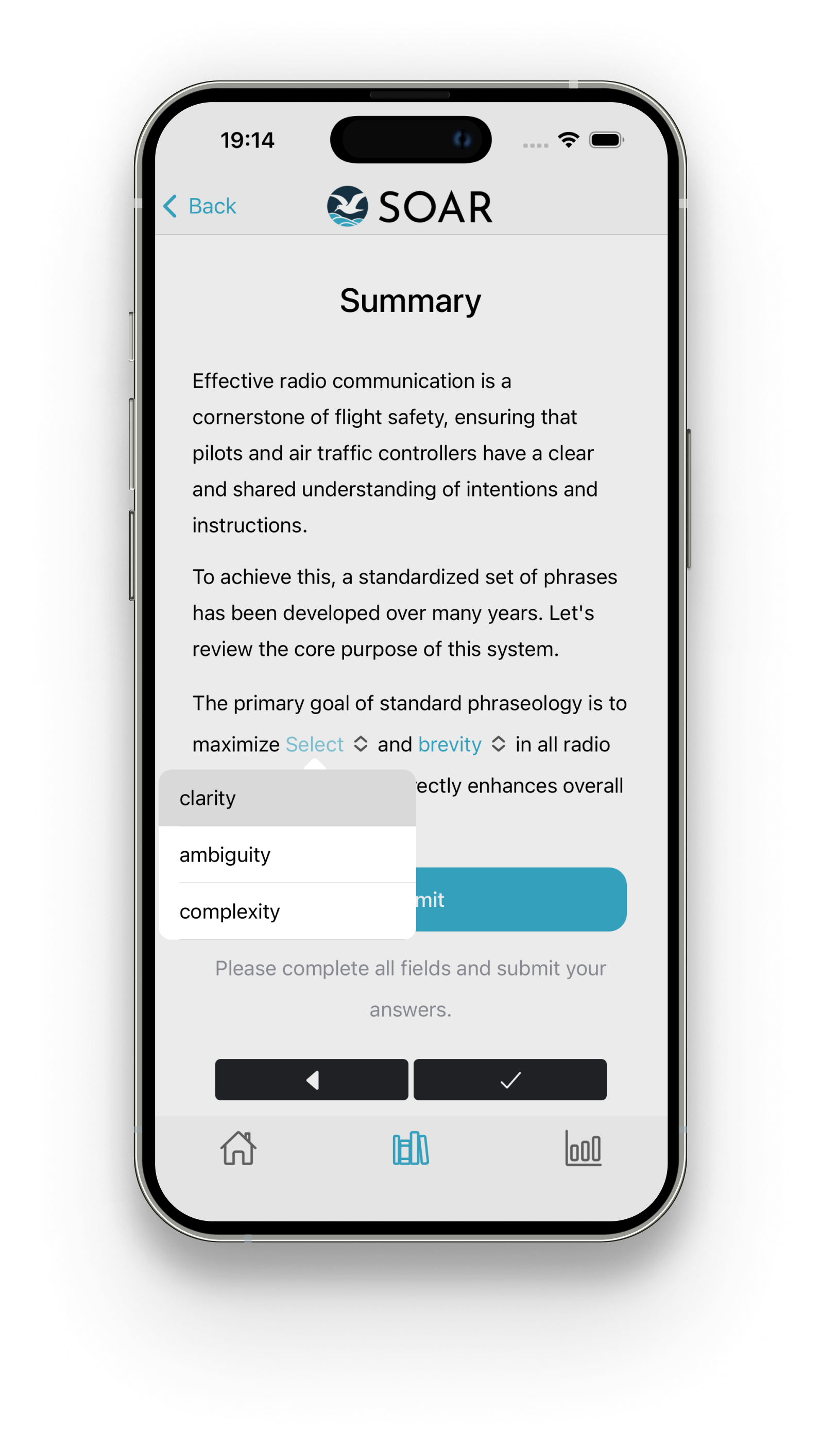 Interactive Lessons Preview Interface Layout